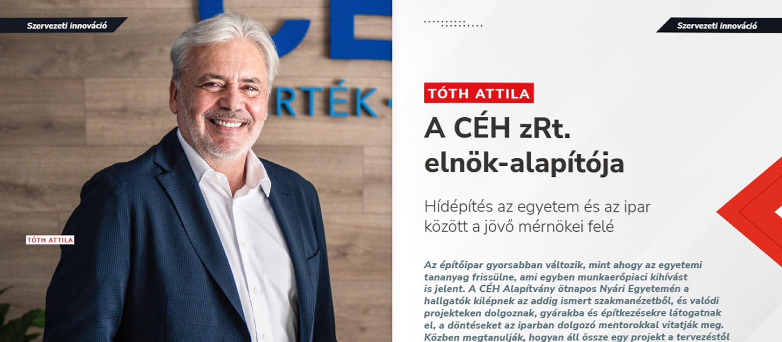 Hídépítés az egyetem és az ipar között